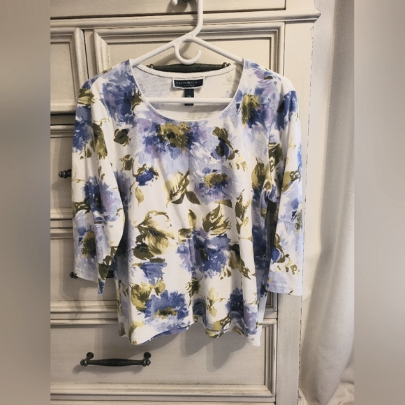 Karen Scott Petites Top - Picture 1 of 4
